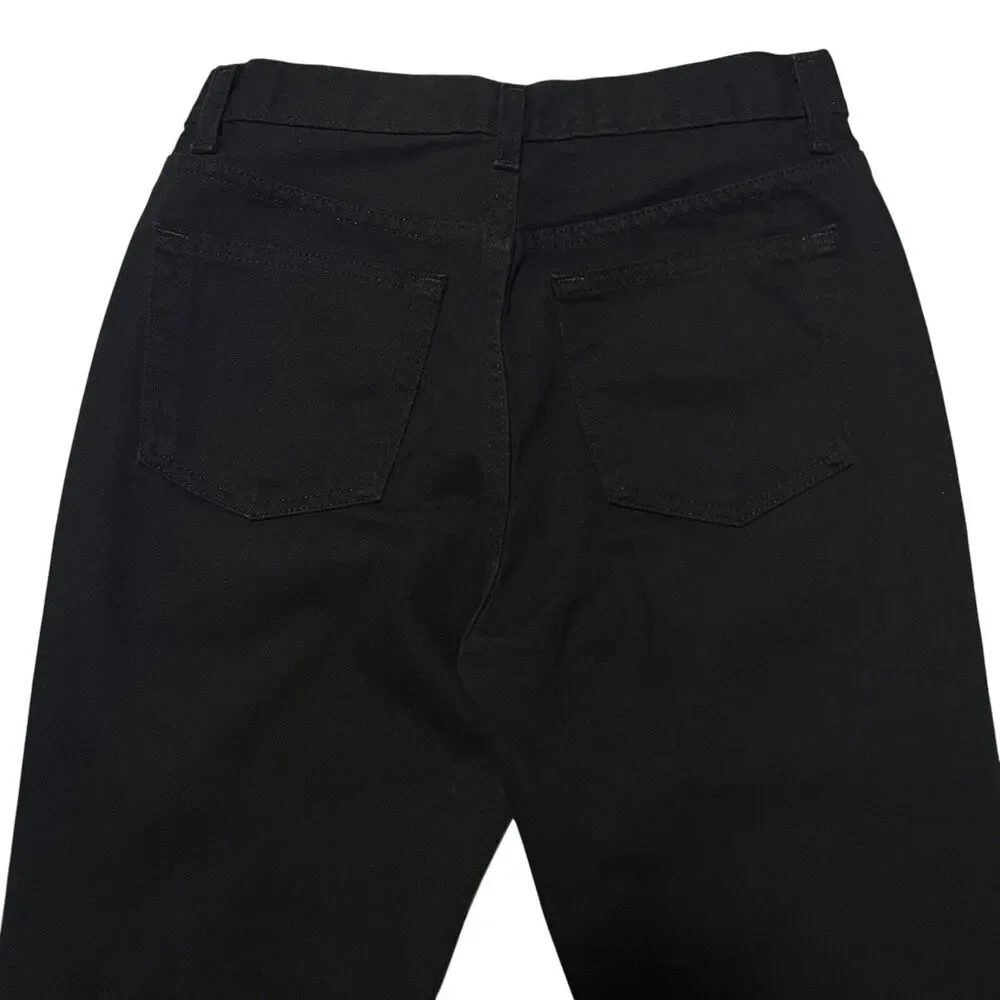 George Regular Fit‎ Jeans Black Denim 100% Cotton Men's 29x32 Pockets Straight